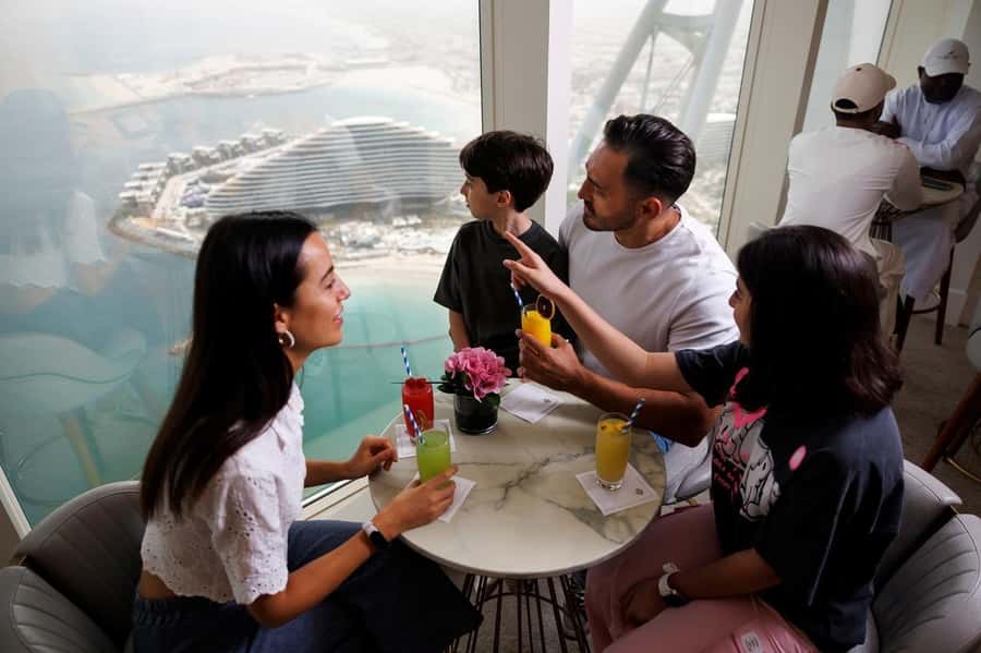 Dubai: Inside Burj Al Arab Guided Tour with Optional Extras - Riding to the 25th floor