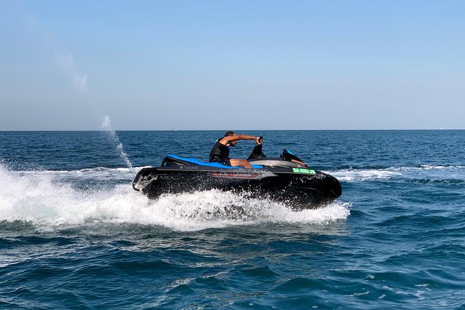 Dubai: Jet ski Adventure Rides Burj Al Arab, Burj Khalifa & Atlantis - Palm Jumeirah and Atlantis
