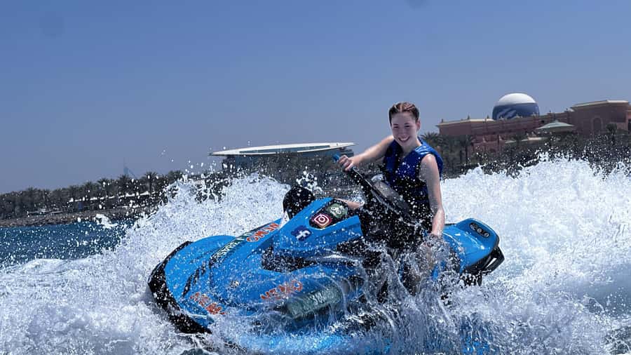 Dubai Jet Ski: Burj Khalifa, Burj Al Arab, Pics & Ice Cream! - Is $96 a fair price for two people?
