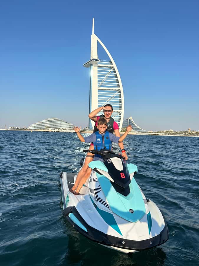 Dubai Jet Ski & Chill? More Like Jet Ski & Thrill! + Coffee - Riding the 1050cc Yamaha Jet Ski