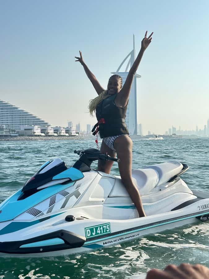 Dubai Jet Ski & Chill? More Like Jet Ski & Thrill! + Coffee - Is $55 Good Value for Two People?