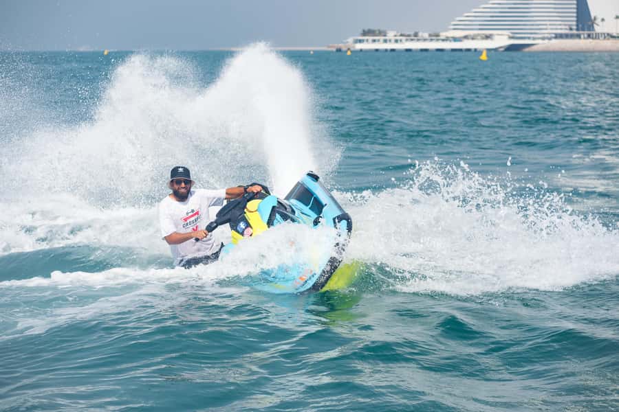 Dubai: Jet Ski to Atlantis with Videos, Photos and Ice Cream - Burj Al Arab: Dubai’s best water-level photo stop
