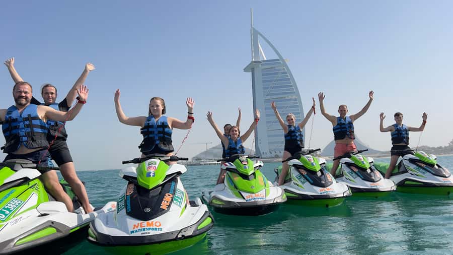 Dubai: Jet Ski to Atlantis with Videos, Photos and Ice Cream - What the ride feels like for beginners and experienced riders
