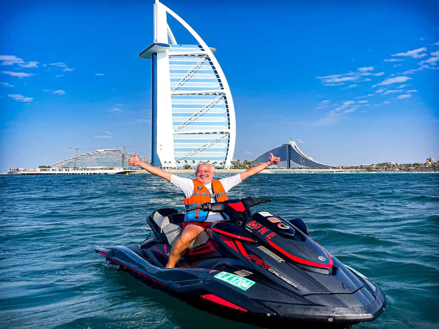 Dubai: Jet Ski to Burj Al Arab included Photos and Videos - Riding a Yamaha FX, GP 1800CC, or Vxc