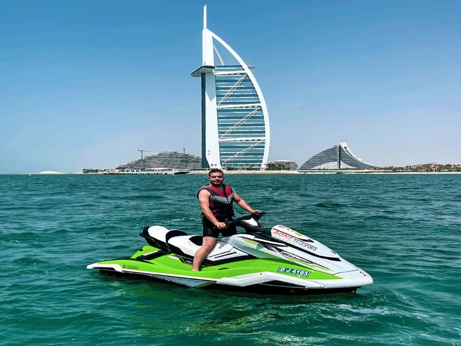 Dubai: Jet Ski to Burj Al Arab included Photos and Videos - The ride toward Burj Al Arab