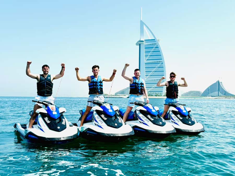 Dubai: Jet Ski Tour of Burj Al Arab & Atlantis the Palm - Starting at Yoush Watersports Dubai