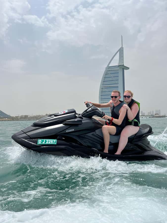 Dubai: Jet Ski Tour To Atlantis Hotel and Burj Al Arab - Starting at the Popeye Jetski station
