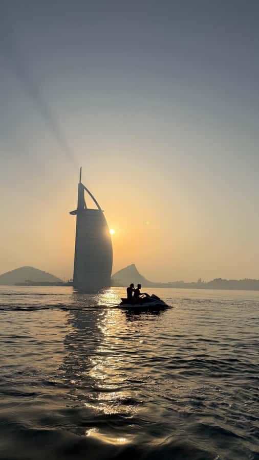 Dubai jet ski: visit the Burj al Arab and Atlantis with photos and videos - Starting at Umm Suqeim 2 Fishing Harbor
