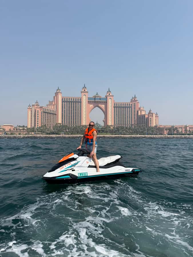 Dubai jet ski: visit the Burj al Arab and Atlantis with photos and videos - Adding the Burj Khalifa on the 45-minute ride
