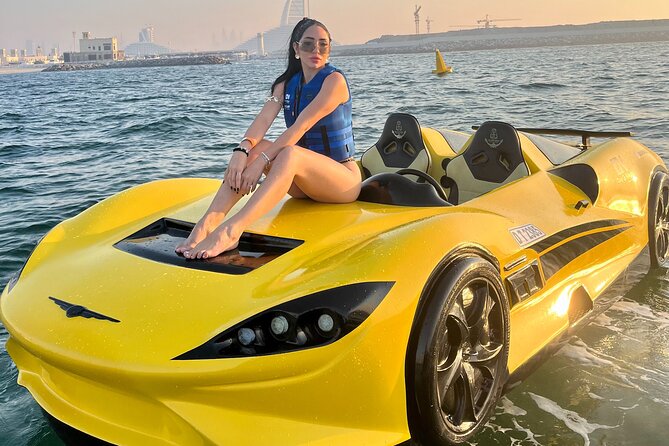 Dubai Jetcar Ride 30 Min + Burj Al Arab View + Free Snacks - Key points at a glance