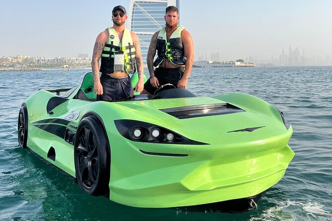 Dubai Jetcar Ride 30 Min + Burj Al Arab View + Free Snacks - Snacks, lockers, and what to pack