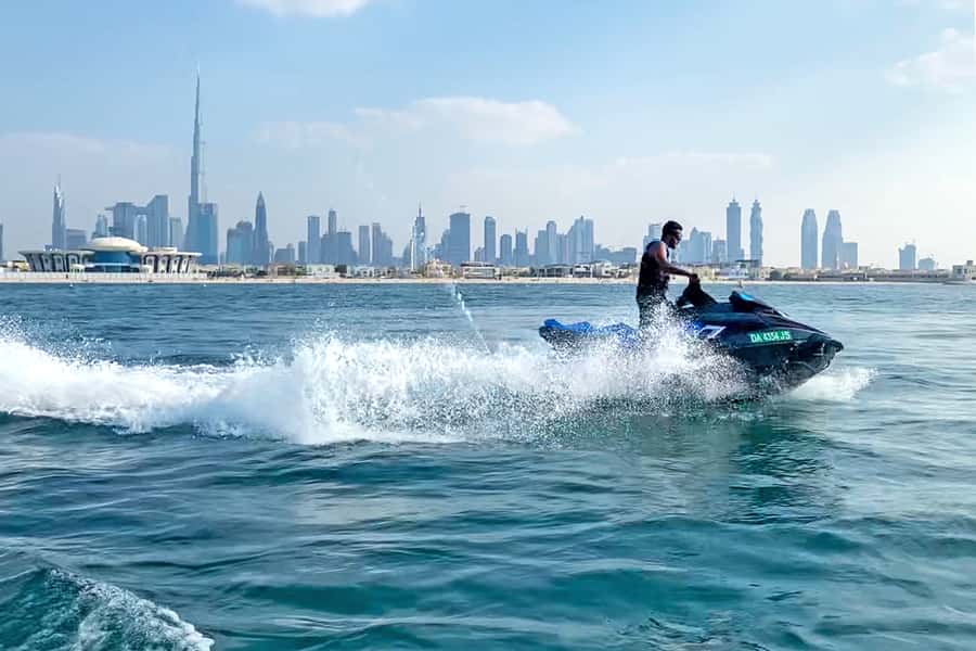 Dubai: Jetski Ride up to 2 People with Photos & Refreshments - Photos and videos are a real part of the value
