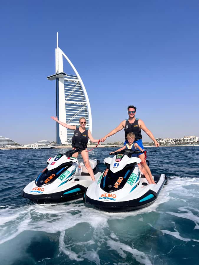 Dubai: Jetski to Burj Arab-Atlantis w Pic, Video & Icecream - The captains make the difference