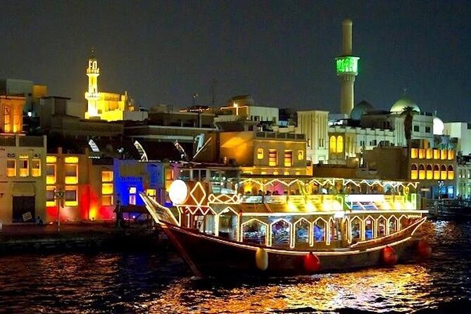 Dubai Layover Night Experience | See the City of Lights - Al Fahidi begins the night with old Dubai