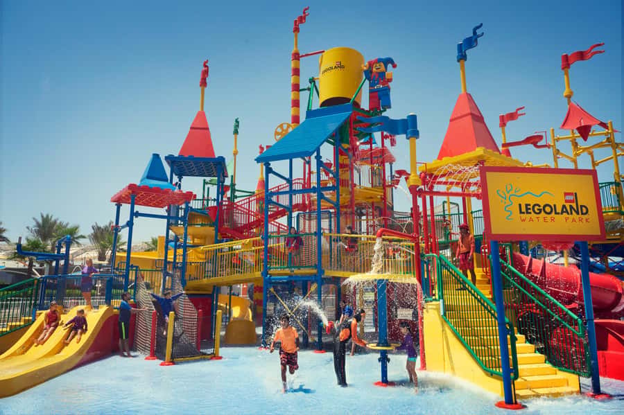 Dubai: LEGOLAND® Water Park Entry Ticket - The LEGO Wave Pool for an easy family break