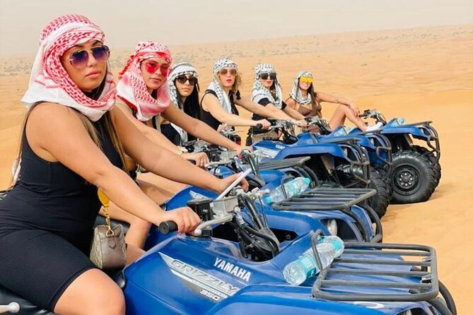 Dubai Long Self-Drive Quadbike with Camel and Falcon - Key points at a glance