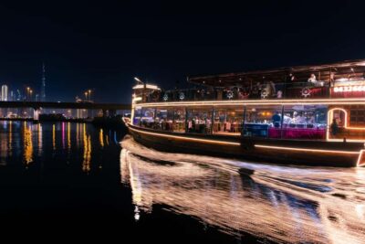 Luxury Canal Dinner Cruise with Optional Transfers