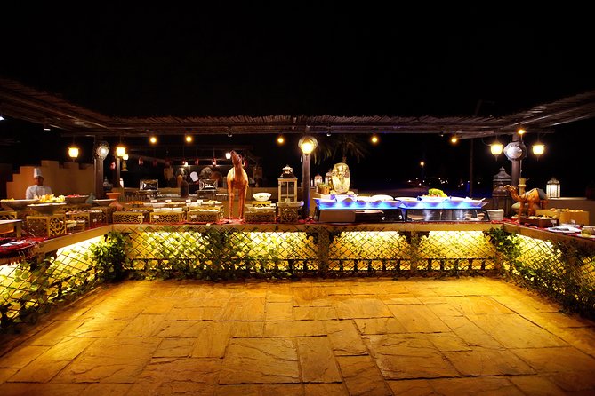 Dubai: Luxury Desert Fortress Dinner, Camel Ride & Live Shows - A full evening of desert stage entertainment