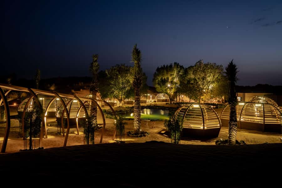 Dubai: Luxury Safari with Michelin-Curated 5-Course Dinner - Photo stops at dunes, Ghaf trees, and a remote lake