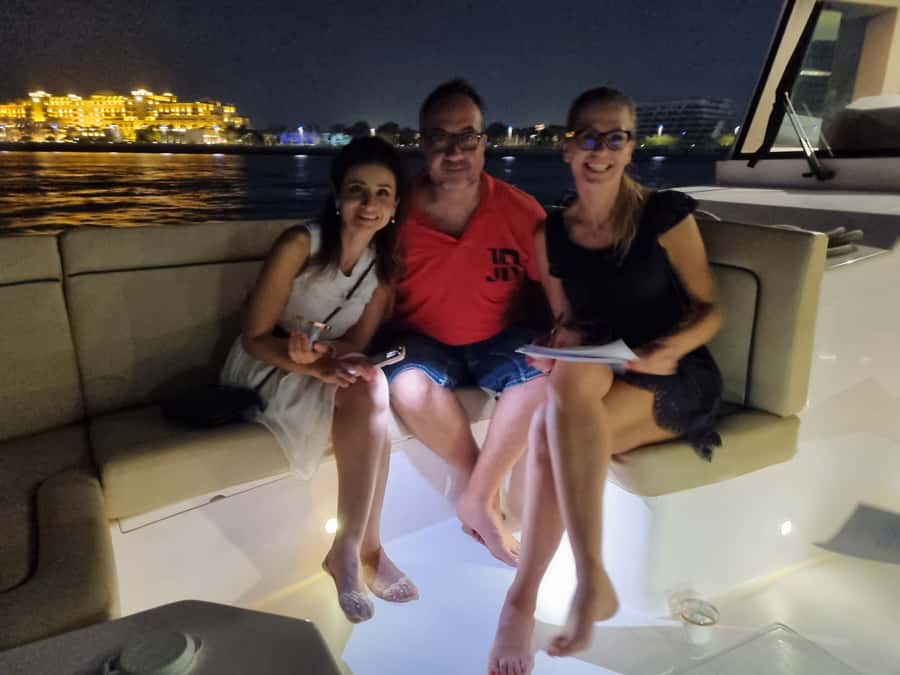 Dubai: Luxury Sightseeing Cruise with Food and Drinks - Burj Al Arab from the water