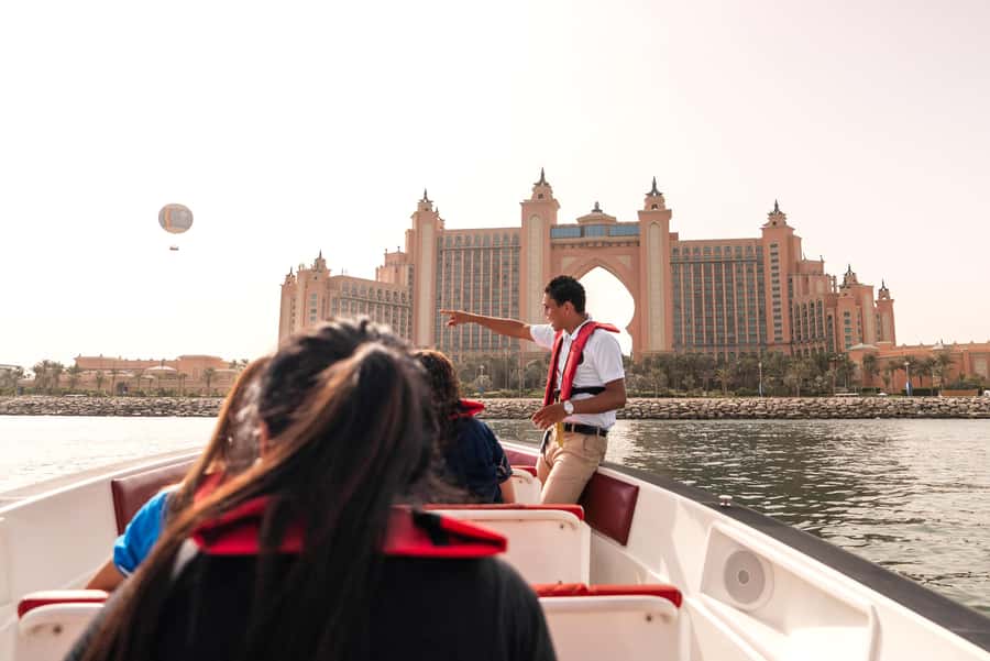 Dubai Marina: 1-Hour Luxury Sightseeing Speedboat Tour - Dubai Marina canal: skyscrapers at water level