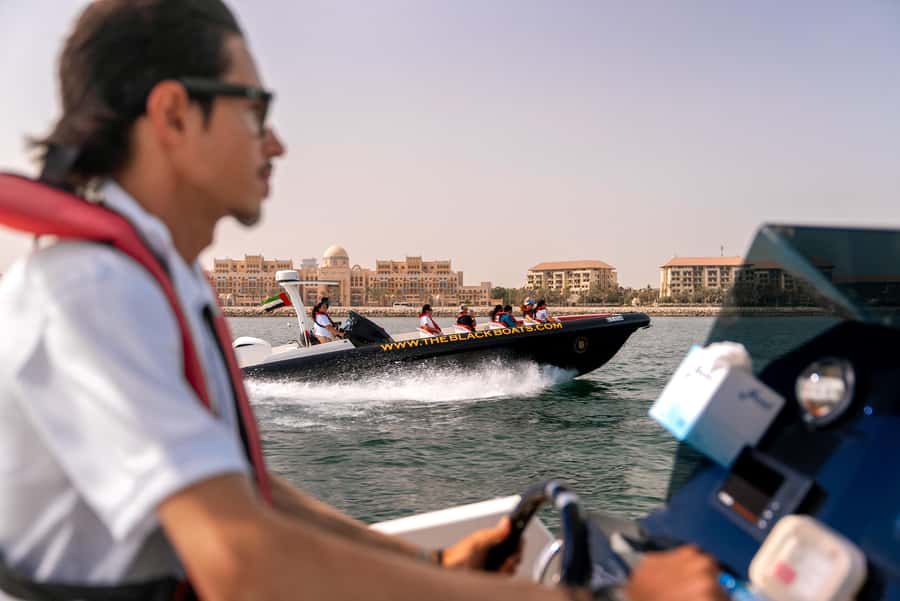 Dubai Marina: 1-Hour Luxury Sightseeing Speedboat Tour - Ain Dubai and JBR: the first major photo views