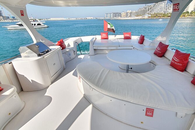 Dubai Marina 1hr Yacht tour with Drinks - JBR from the water