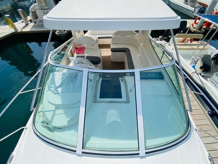 Dubai Marina: 2-Hour Mini Yacht Ride - Jumeirah Beach Residence and the possible swim stop