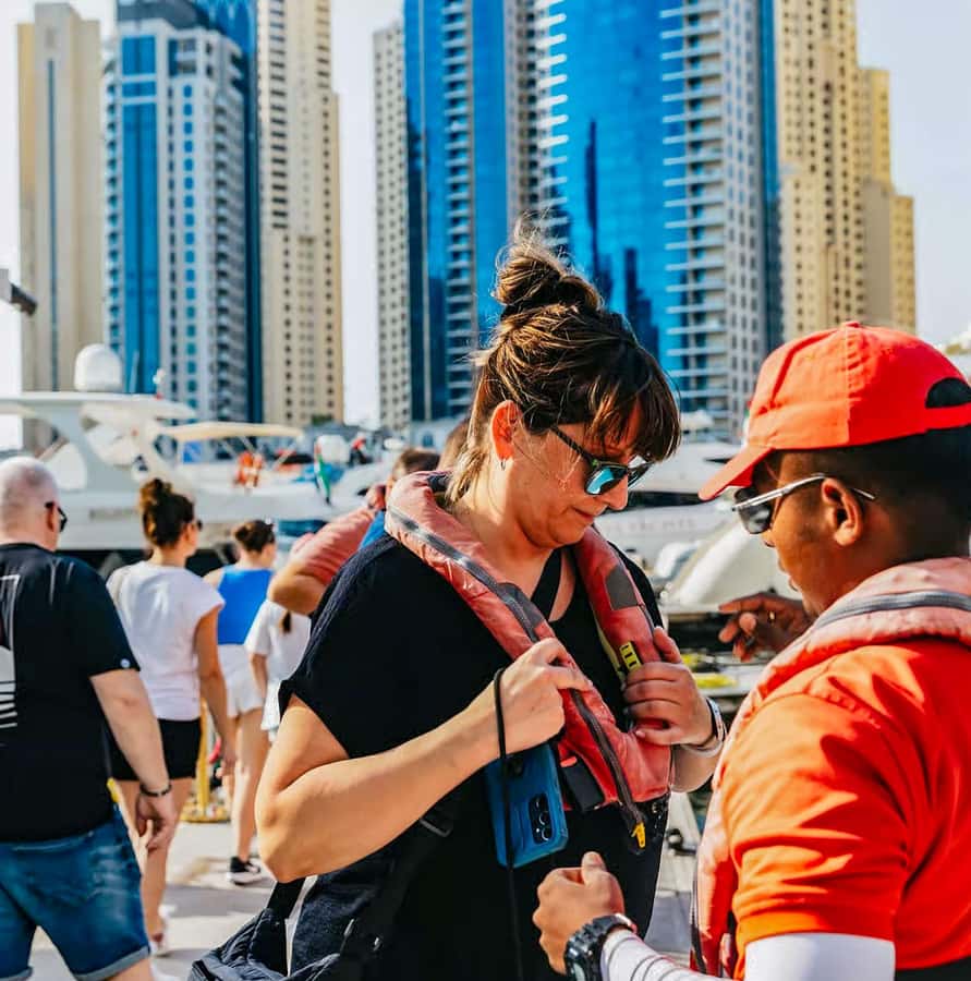Dubai: Marina, Atlantis, Palm & Burj Al Arab Speedboat Tour - Jumeirah Beach and the run along the coast