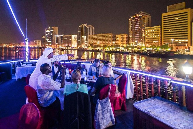 Dubai Marina Cruise Dinner with Entertainment Show - The Cruise Route and Nighttime Views