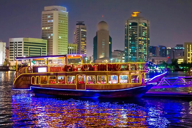 Dubai Marina Cruise Dinner with Entertainment Show - Boarding at Dubai Harbour