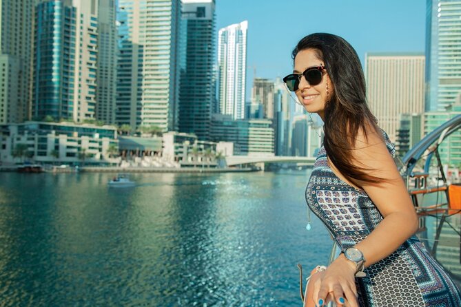 Dubai Marina Dhow Sightseeing Cruise - Marina Mall, Marina Walk, and the Address Hotel