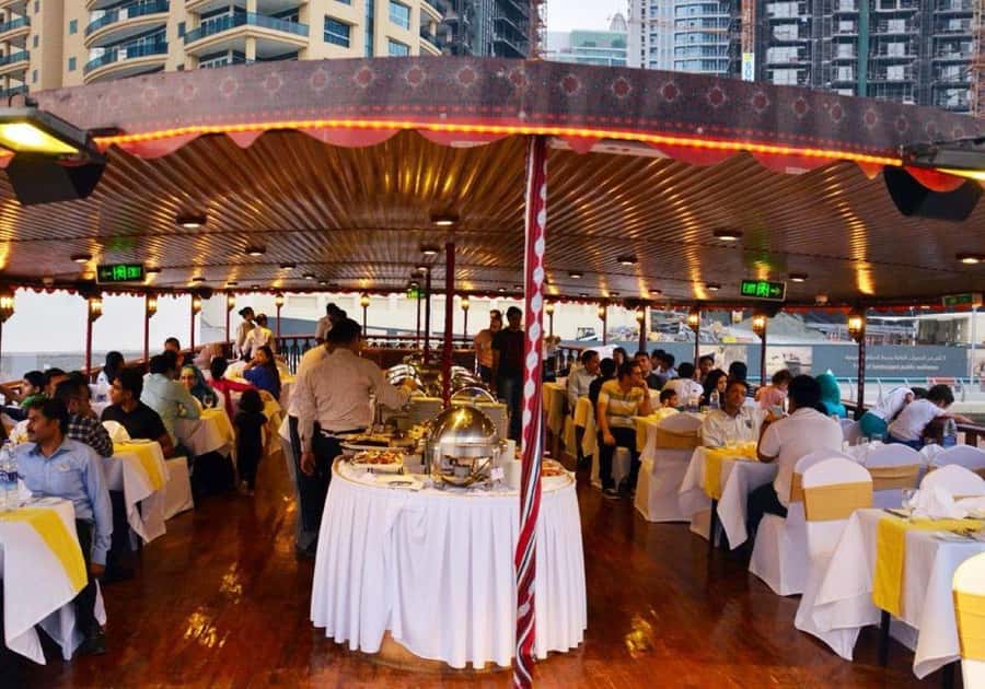 Dubai Marina Dinner Cruise with Live Entertainment(Al Wasl) - Key points to know before boarding