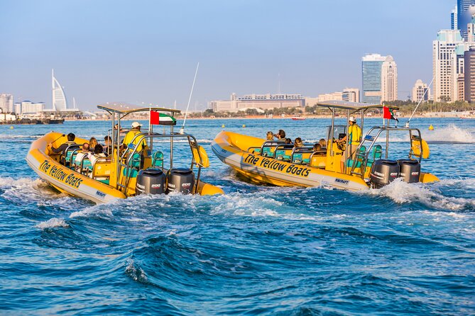 Dubai Marina Guided Sightseeing High-Speed Boat Tour - Choosing between one hour and longer options