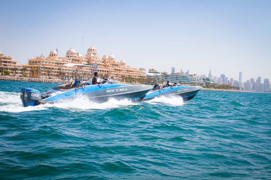 Dubai: Marina Private Boat Tour & Palm Jumeirah Sightseeing - What the ride feels like on the water