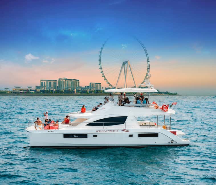 Dubai Marina Yacht Tour: Ain Wheel, JBR & Harbour in 1 Hour - The Missing Commentary Matters