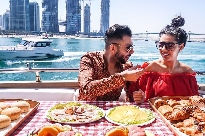 Dubai Marina Yacht Tour with Optional Breakfast or BBQ - Food, drinks, and onboard service
