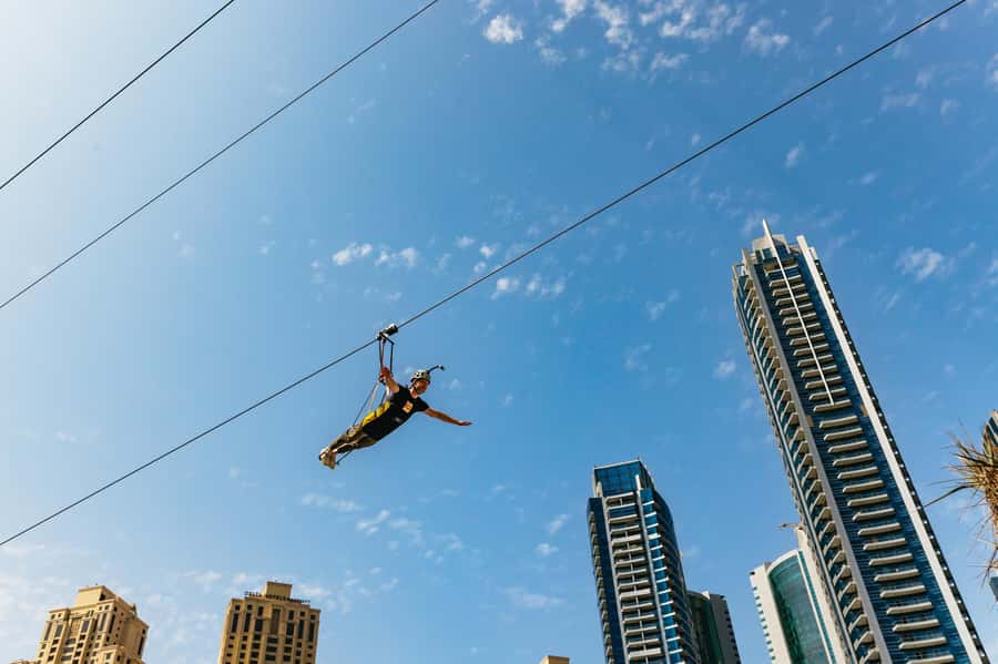 Dubai: Marina Ziplining with Photos, Video and Meal - Key details before you book