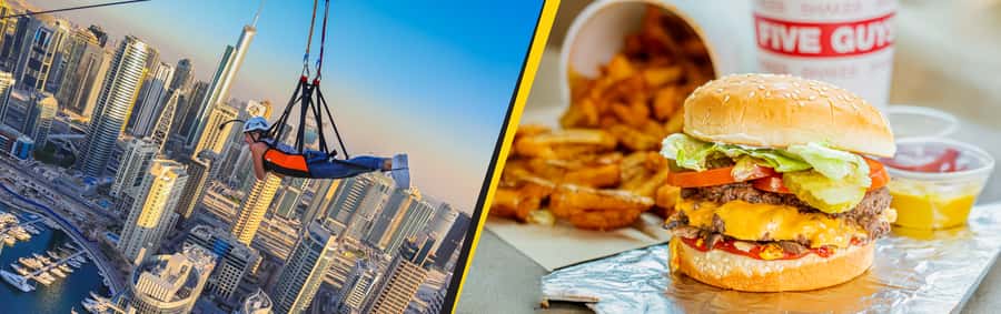 Dubai: Marina Ziplining with Photos, Video and Meal - Photos and video that extend the memory