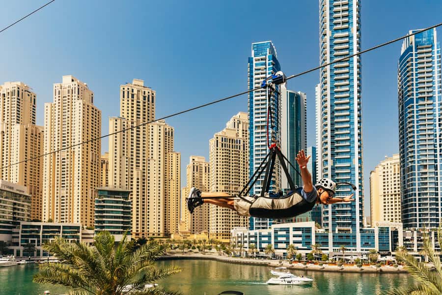 Dubai: Marina Ziplining with Photos, Video and Meal - Is $190 a fair price?