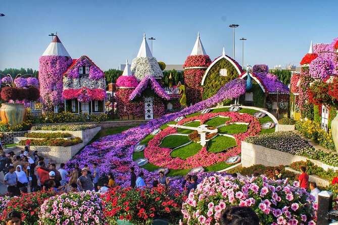 Dubai Miracle Garden Admission Ticket with Hotel Transfer - Entering Miracle Garden and finding your rhythm