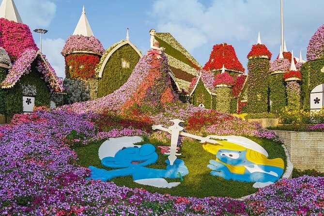 Dubai Miracle Garden Skip the Line E-Ticket and Transport Options - The Emirates A380 is the must-see display