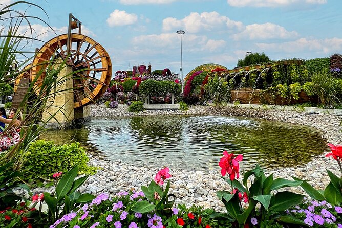 Dubai Miracle Garden Tickets with Round Trip Transfer - The ride from your Dubai hotel