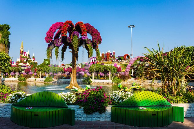 Dubai Miracle Garden Tickets with Round Trip Transfer - What the driver service adds
