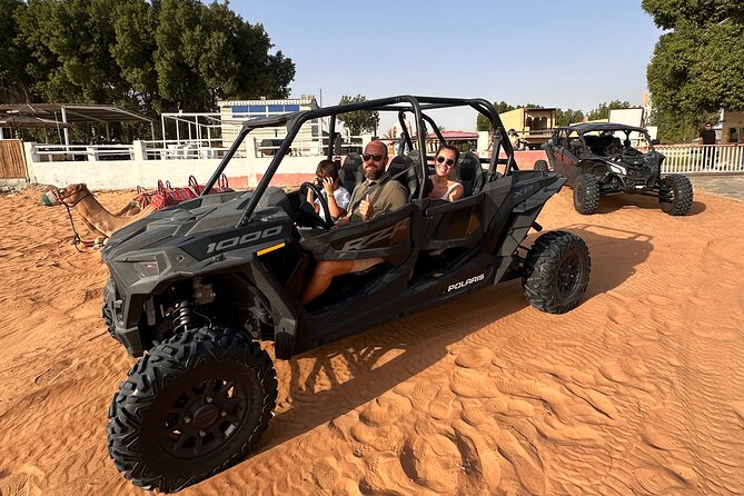 Dubai Morning 4 Seater Buggy Tour Sand Boarding & Camel ride - The timing works well for a short Dubai visit