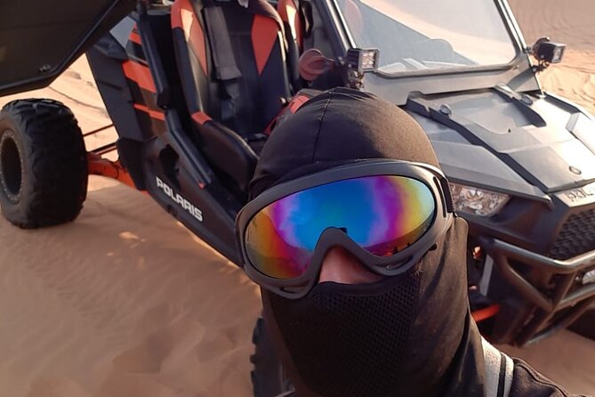 Dubai Morning Buggy Dunes Safari with Sandboarding & Camel Ride - Sandboarding on the high dunes