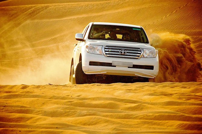 Dubai: Morning Desert Safari with Camel Ride and Sand boarding - The ride out to Dubai’s red dunes