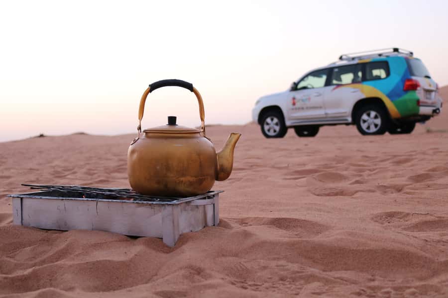 Dubai: Morning Desert Safari with Camel Ride & Sandboarding - Sandboarding for 15 Minutes