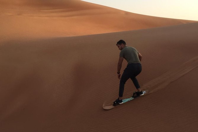 Dubai Morning Desert Safari with Sandboarding & Camel Ride - Hotel pickup keeps the morning simple