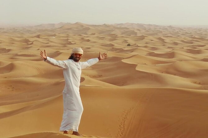 Dubai Morning Desert Safari with Sandboarding & Camel Ride - What the $111 price really covers